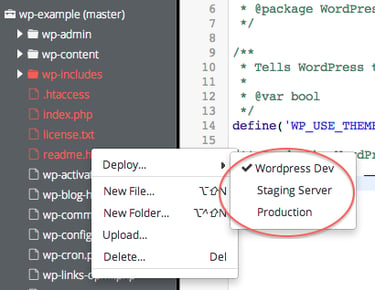 Selective File Deployment