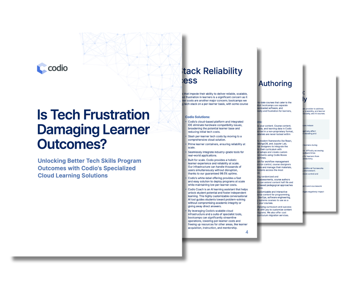 Breaking the Textbook Paradigm | Codio Research Paper