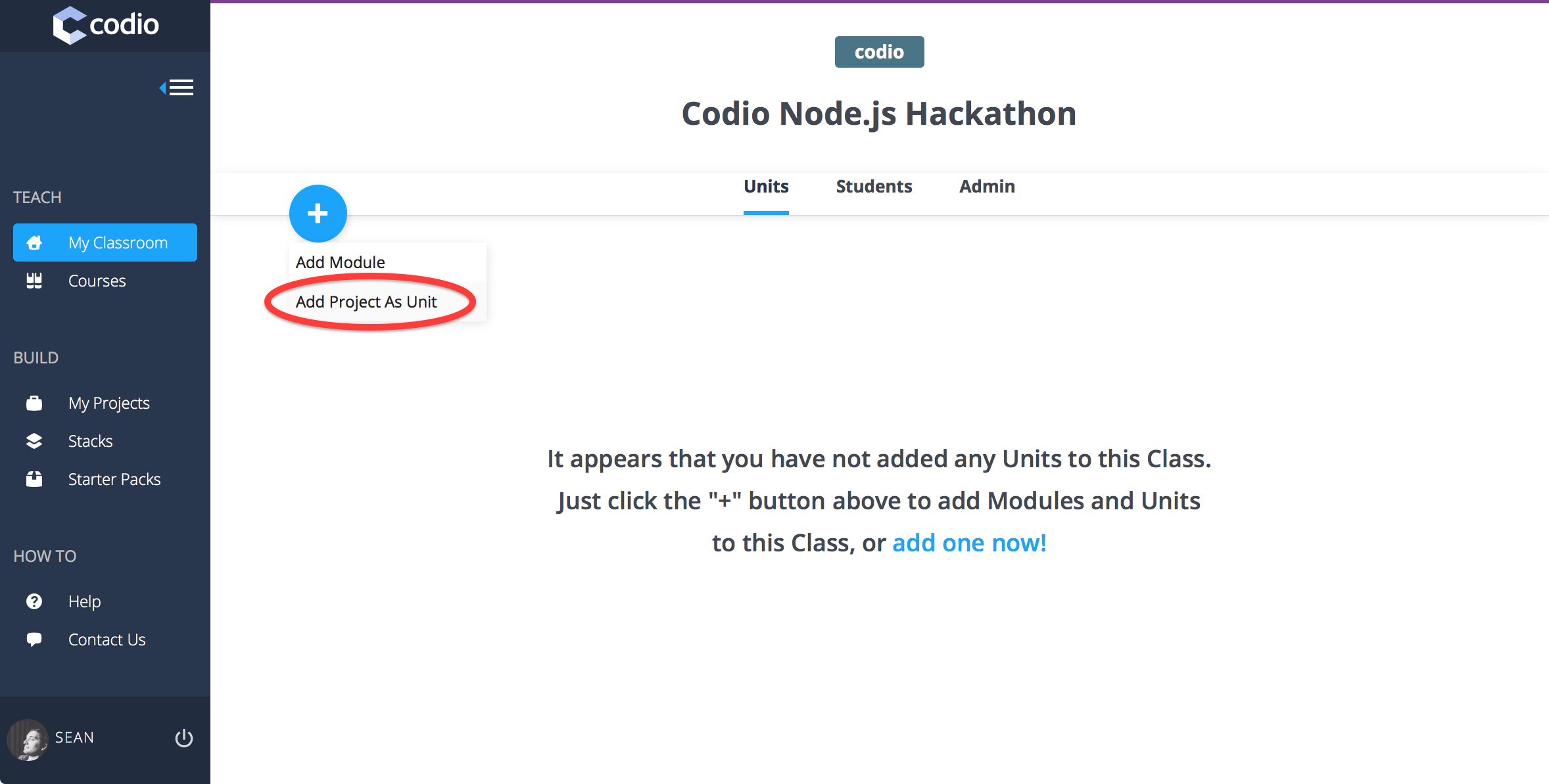 How to host a hackathon using Codio