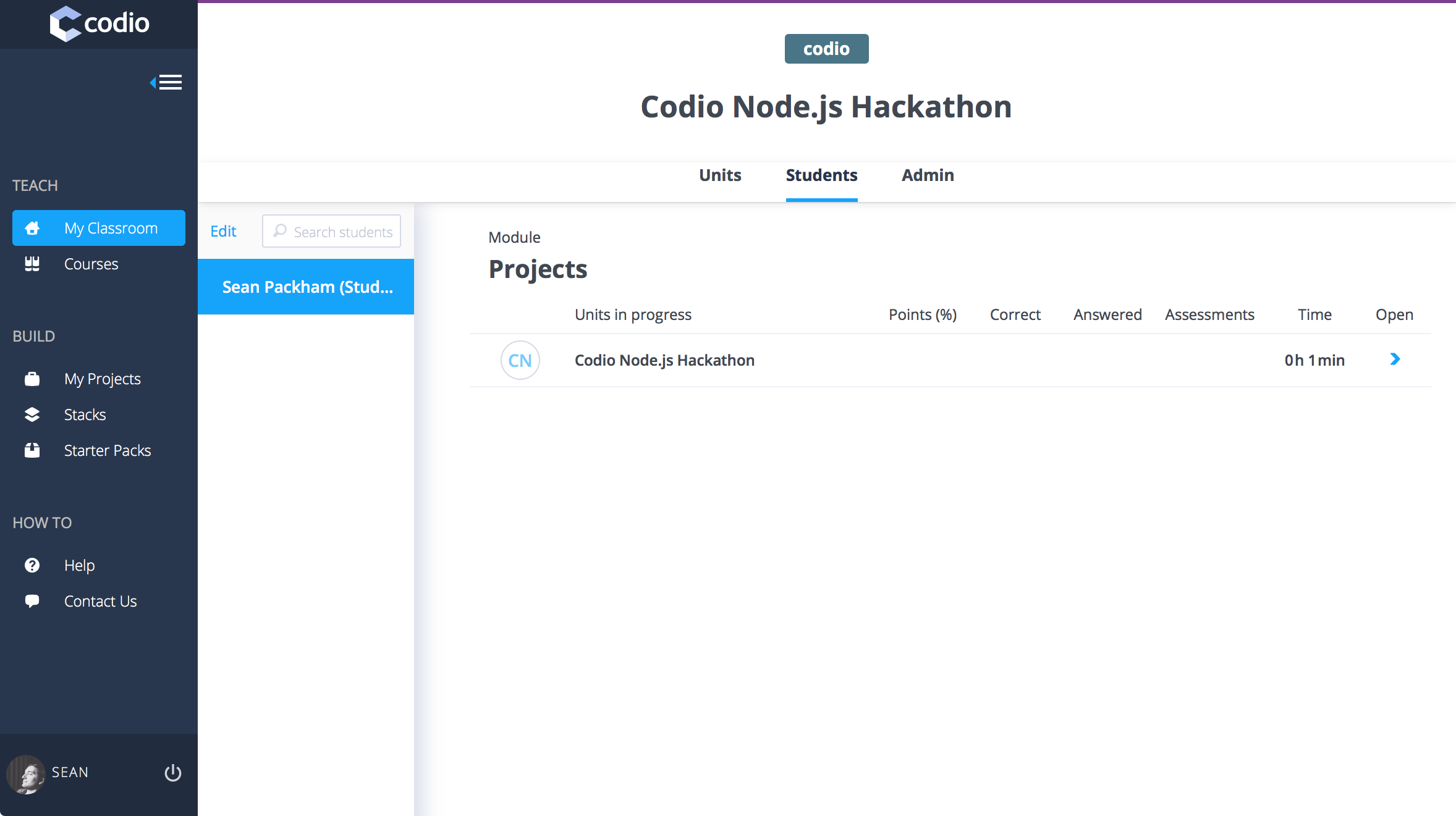 How to host a hackathon using Codio